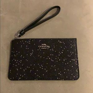Sparkly Coach wristlet